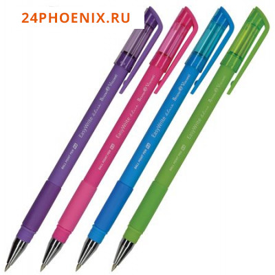 Ручка шариковая 0.5 мм "EasyWrite.SPECIAL" синяя (4 цвета корпуса) 20-0040 Bruno Visconti {Китай}