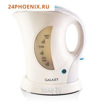 Чайник GALAXY GL-0330 нерж.двойная стенка 1,7л. 2кВт. /10/