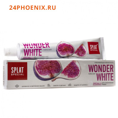 SPLAT   Special  з/п  WONDER WHITE / отбеливающая  75мл  /20