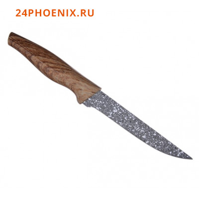 Нож кухонный SATOSHI Алмаз, кухонный универсальный с антиналипающим покрытием, 15см, 803-079 /1/ (шт