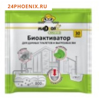 Биоактиватор для дачных туалетов и септиков 30гр. порошок Nadzor Garden /1/30/ (шт.)