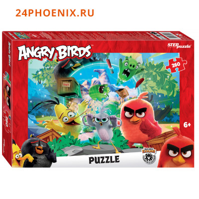 Пазлы 260 дет. Angry Birds (Rovio) 95091, (Степ Пазл)