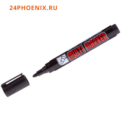 Маркер перманентный 3мм "Multi Marker" черный CPM-800 Crown {Корея}
