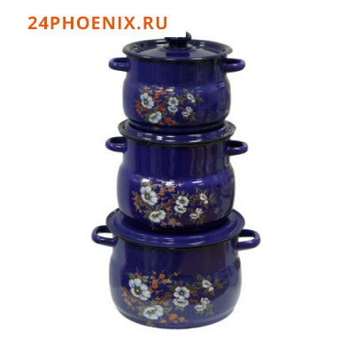 Набор посуды 11 Новокузнецк Цветение N11K21