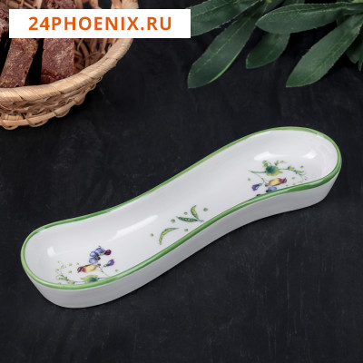 Блюдо для оливок/солений Доляна «Зелёный сад», 20×5×3,5 см