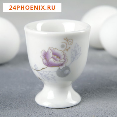 Подставка керамическая для яйца Доляна «Чайная роза»