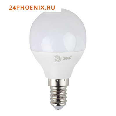 Лампа ЭРА светодиодная P45-7W-840-Е14 шарик /10/100/