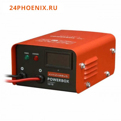 Зарядное устройство KVAZARRUS PowerBox 12/10 220Вт, заряж. акк. 12В/30-150АЧ 6481