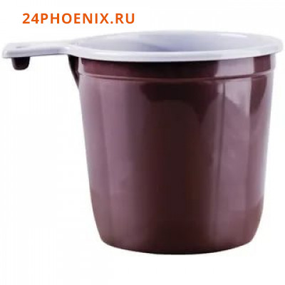 Чашка одноразовая кофейная 200мл, коричневая, цена за 1шт. /40/