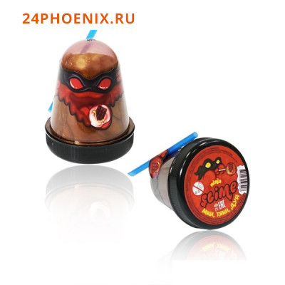 Детская игрушка Лизун ТМ "Slime "Ninja" S130-14  с ароматом шоколада 130 г. Фабрика игрушек {Россия}