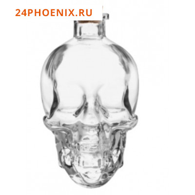 Бутылка ХК, стекло, 0,4л, череп ВВ-1773-004/15/ (шт.)