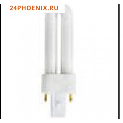 Лампа люминесцентная FERON одноцокольная, 9Вт, 1U/T4 2P, G23, 6400К, EST1, 04278 /25/200/ (шт.)