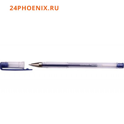 Ручка гелевая "PLASMA" 0.7мм синяя 80846 Centrum {Китай}