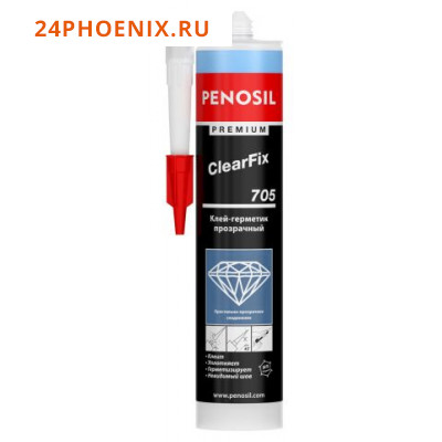 Клей-герметик Penosil многофункциональный ClearFix 705 прозрачный 290мл. /12/