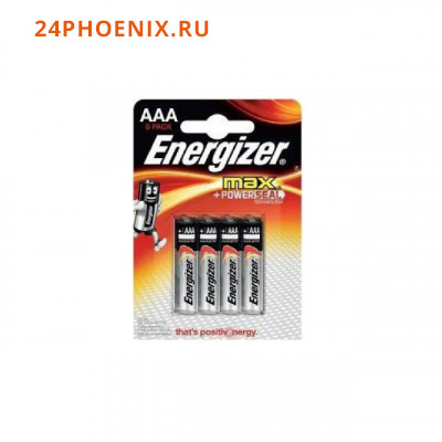 Батарейка Energizer MAX E92/AAA FSB8 1шт. /12/