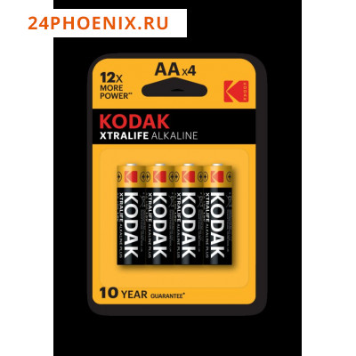 Батарейка Kodak ЕхtraLife LR6 пальчиковая 1шт. /15/150/