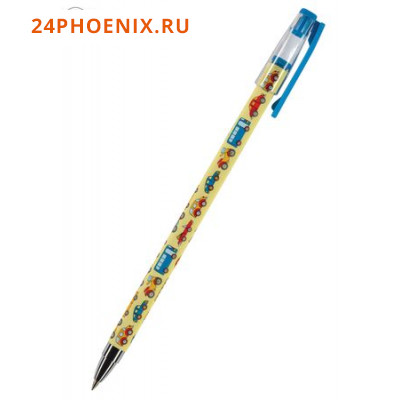 Ручка шариковая 0.5 мм "HappyWrite. Машинки" синяя 20-0215/01 Bruno Visconti {Китай}
