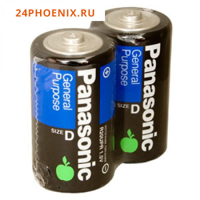 Батарейка Panasonic Gen.Purpose R20BER/2P 2шт./12/144/