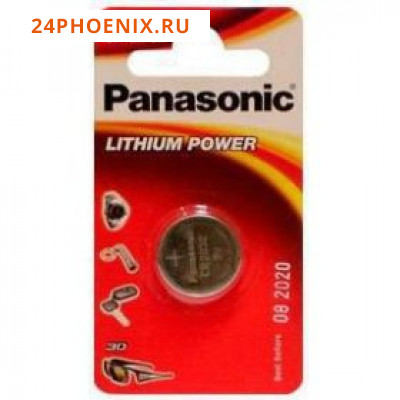 Батарейка Panasonic Power Cells CR2032 B1 /12/
