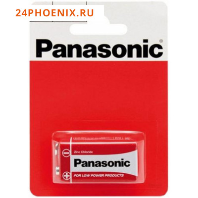Батарейка Panasonic Zinc Carbon R6F22RZ/BP1 крона /12/60/