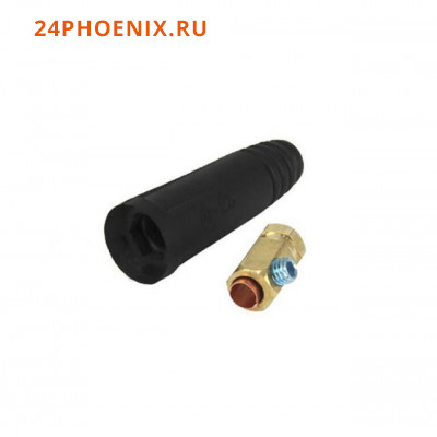 Розетка кабельная для сварочного аппарата 10-25мм.кв, Varteg 6451 /100/