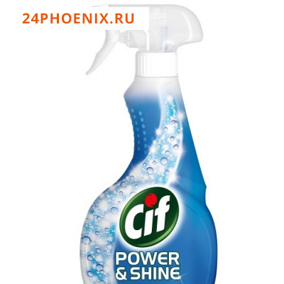 CIF чист. для ВАННОЙ  Power&Shine / Спрей 500мл /12
