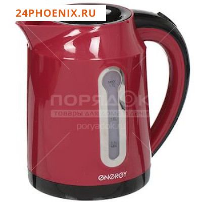 Чайник ENERGY E-210 (1,7 л, диск) 1850-2200 Вт белый /12/