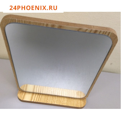 Зеркало ХК Ri Zhuang настольное прямоугольное, 22*16см, на МДФ подставке, арт.R-82 /24/ (шт.)