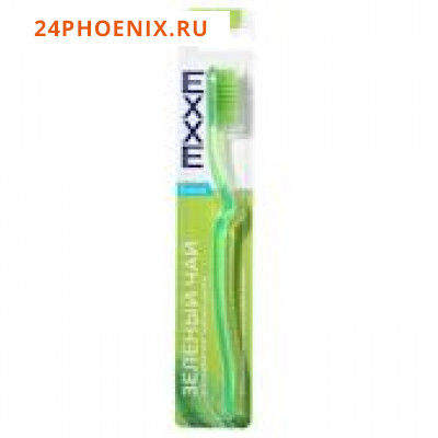 EXXE Зубная щетка luxury Зеленый чай Мягкая 1 шт