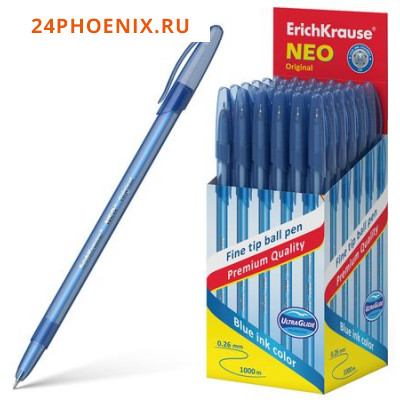 Ручка шариковая Neo Original синяя 0.7мм 46515 Erich Krause {Индия}