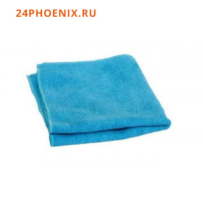 Салфетка из микрофибры M-01, цвет: синий, размер: 30х30см /40/200/