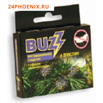 Комплект от моли BUZZ 6шт. + кассета кедр И-439 /50/