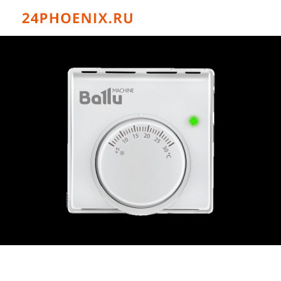 Терморегулятор BALLU BMT-2, (от +5°С до +30°С), IP40, нагрузка до 3,5кВт. для ИК обогревателей