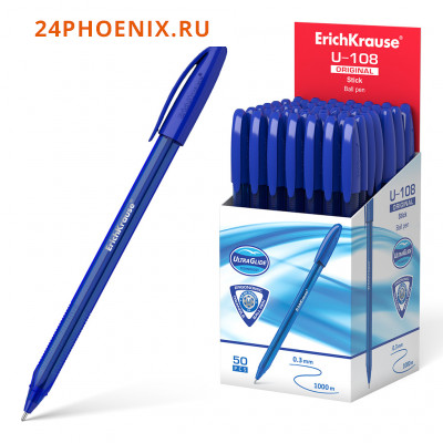 Ручка шариковая U-108 Original Stick Ultra Glide Technology синяя 1.0мм 47595 Erich Krause {Индия}