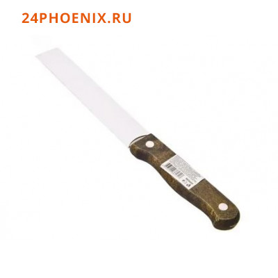 Нож Feng&Feng ХК из нержавеющей стали, 17,5см, деревянная ручка, SM7114 /360/ (шт.)