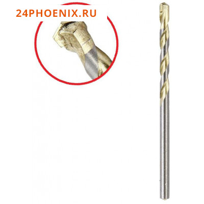 Сверло Hammer Flex DR CR 4,0мм*75/40мм  камень, DIN8039, HRC, 202-301 /1/
