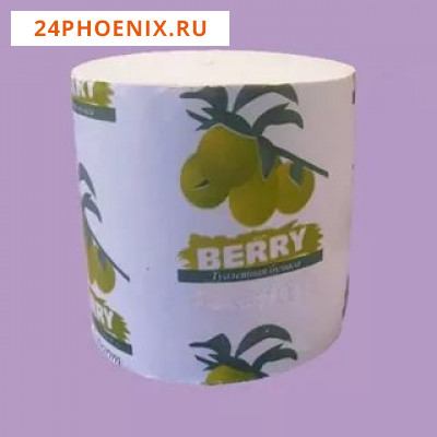 Туалетная бумага "Berry" Эконом 1 рулон 38м без втулки /60/ (шт.)