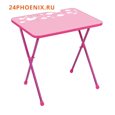 Стол детский (СА2/Р розовый) (600*450мм)