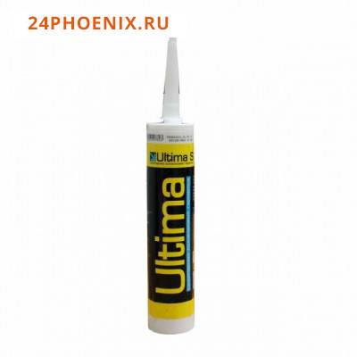 Герметик Ultima S силиконовый белый санитарный 280мл. 0804 /12/