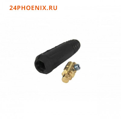 Вилка кабельная для сварочного аппарата 10-25мм.кв, Varteg 6604/100/