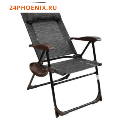 Кресло-шезлонг с полкой (КШ2/5 венге) 120 кг