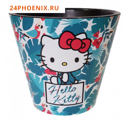 Горшок для цветов London D 200мм/4л Hello Kitty Джунгли