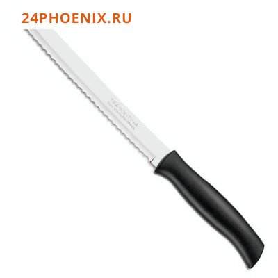 Нож 23082/007 Трамонтина для хлеба 18см. /12/