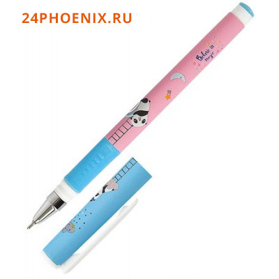 Ручка шариковая масляная 0.7мм "LOREX ILLEGALLY CUTE.PANDA" синяя LXOPDS-IC3 LOREX {Китай}