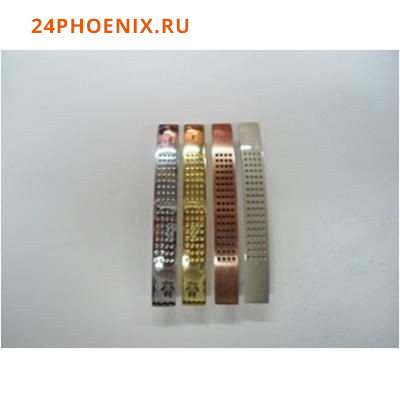 Ручка-скоба мебельная KL-90-96M PB/SS золото и мат.хром /160/