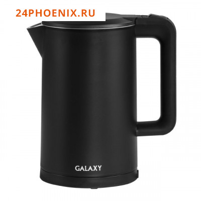 Чайник GALAXY GL-0323 нерж. 1,7л. 2кВт. диск. /12/