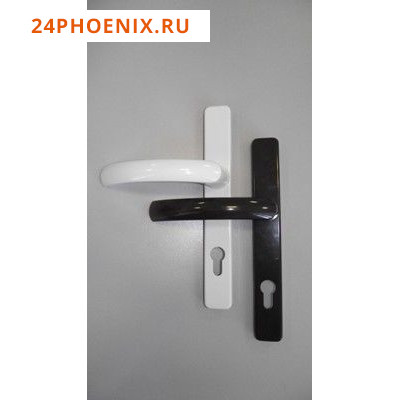 Ручка  дверная для узкопроф.дверей ЛДМ DHS85.25.67-75  коричневый/25/