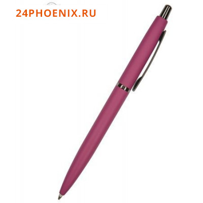 Ручка автоматическая шариковая 1.0мм "SAN REMO" синяя, бордовый металлический корпус 20-0249/02 Brun