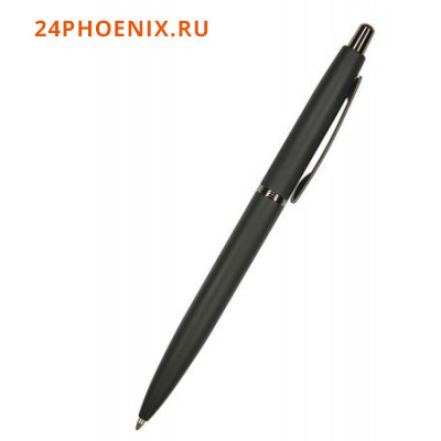 Ручка автоматическая шариковая 1.0мм "SAN REMO" синяя, черный металлический корпус 20-0249/01 Bruno