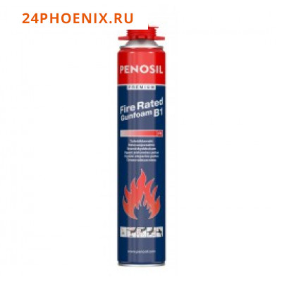 Пена PENOSIL Premium Fire Rated Gunfoam B1 проф. огнеупорная, 720ml /12/
